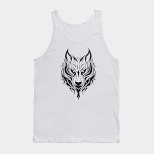 Wolf Animal Freedom World Wildlife Wonder Vector Graphic Tank Top